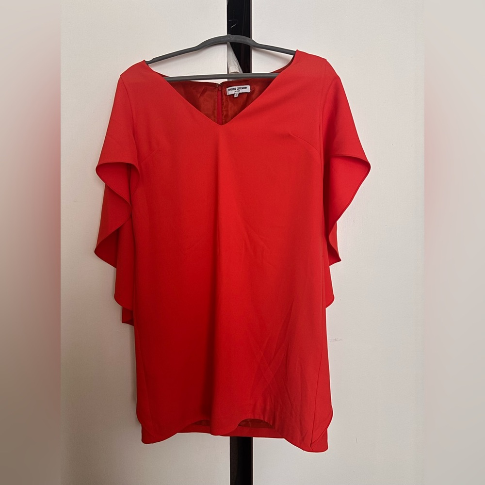 Opening Ceremony V-Neck Mini Dress